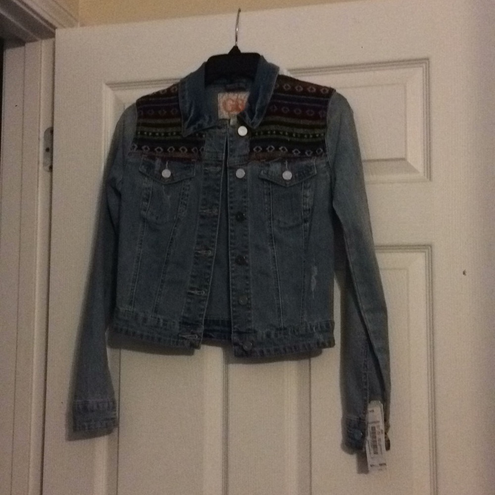 Denim Jacket, Bohemian Escapade